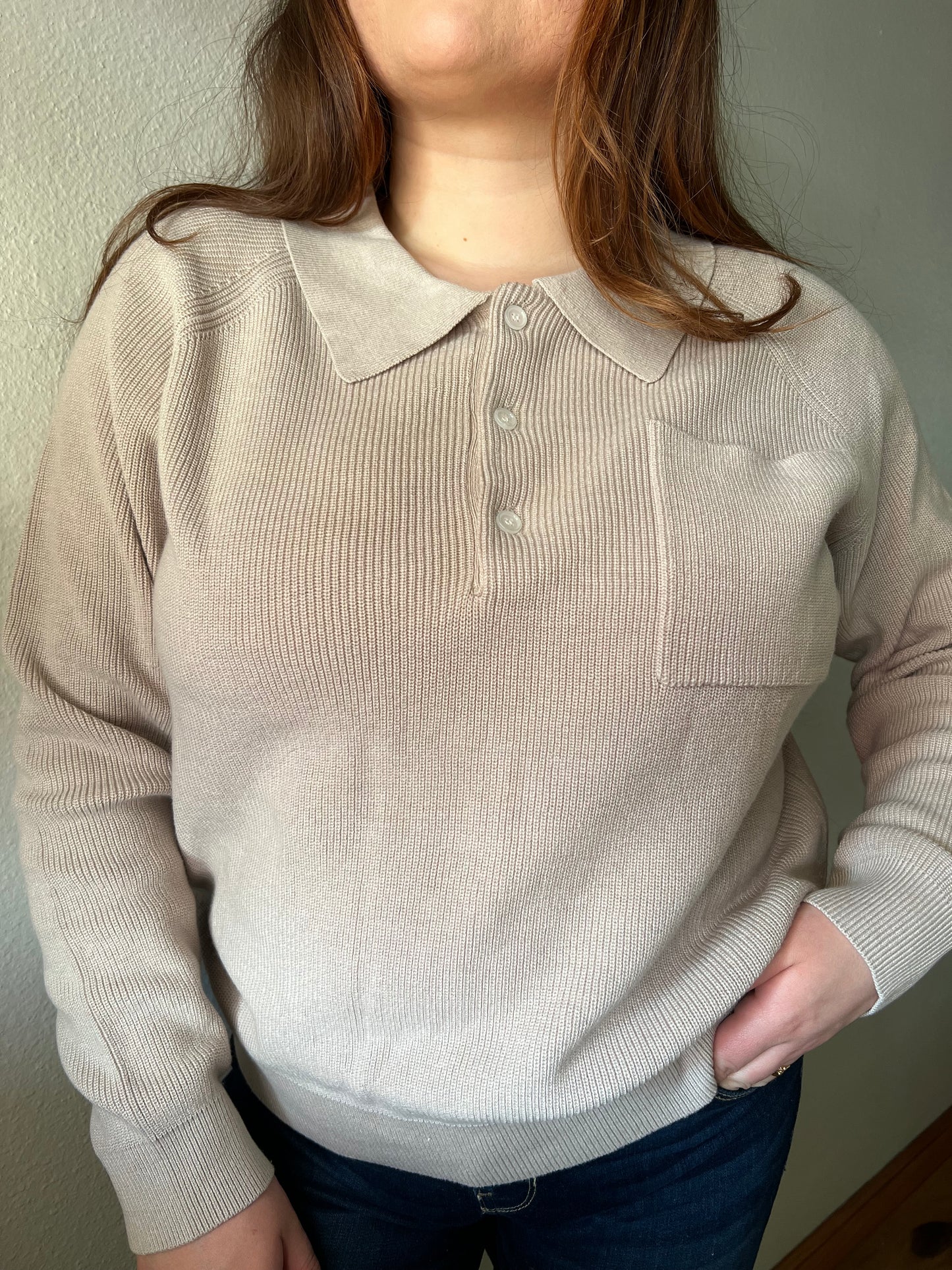 Maude Polo Sweater