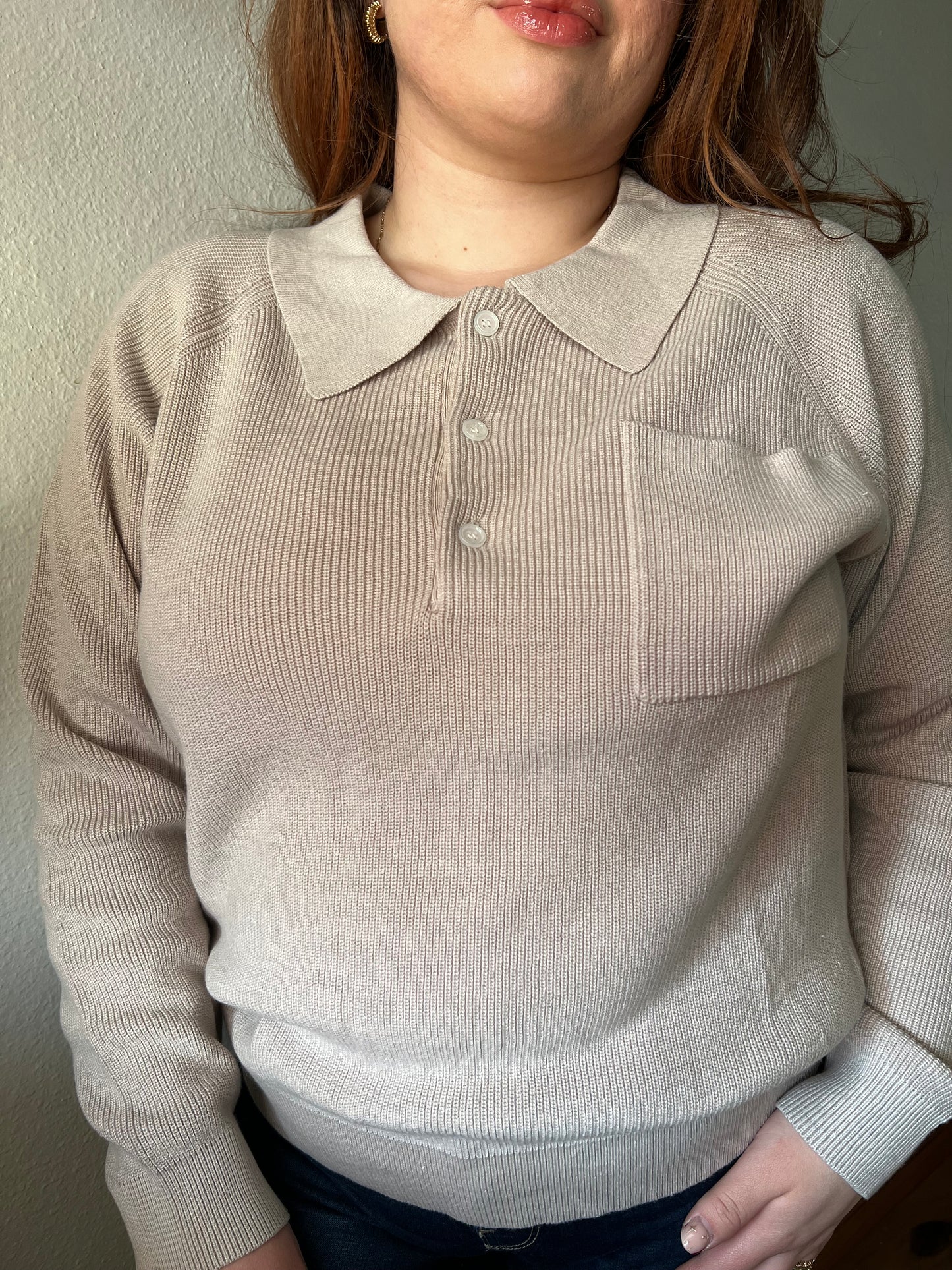 Maude Polo Sweater