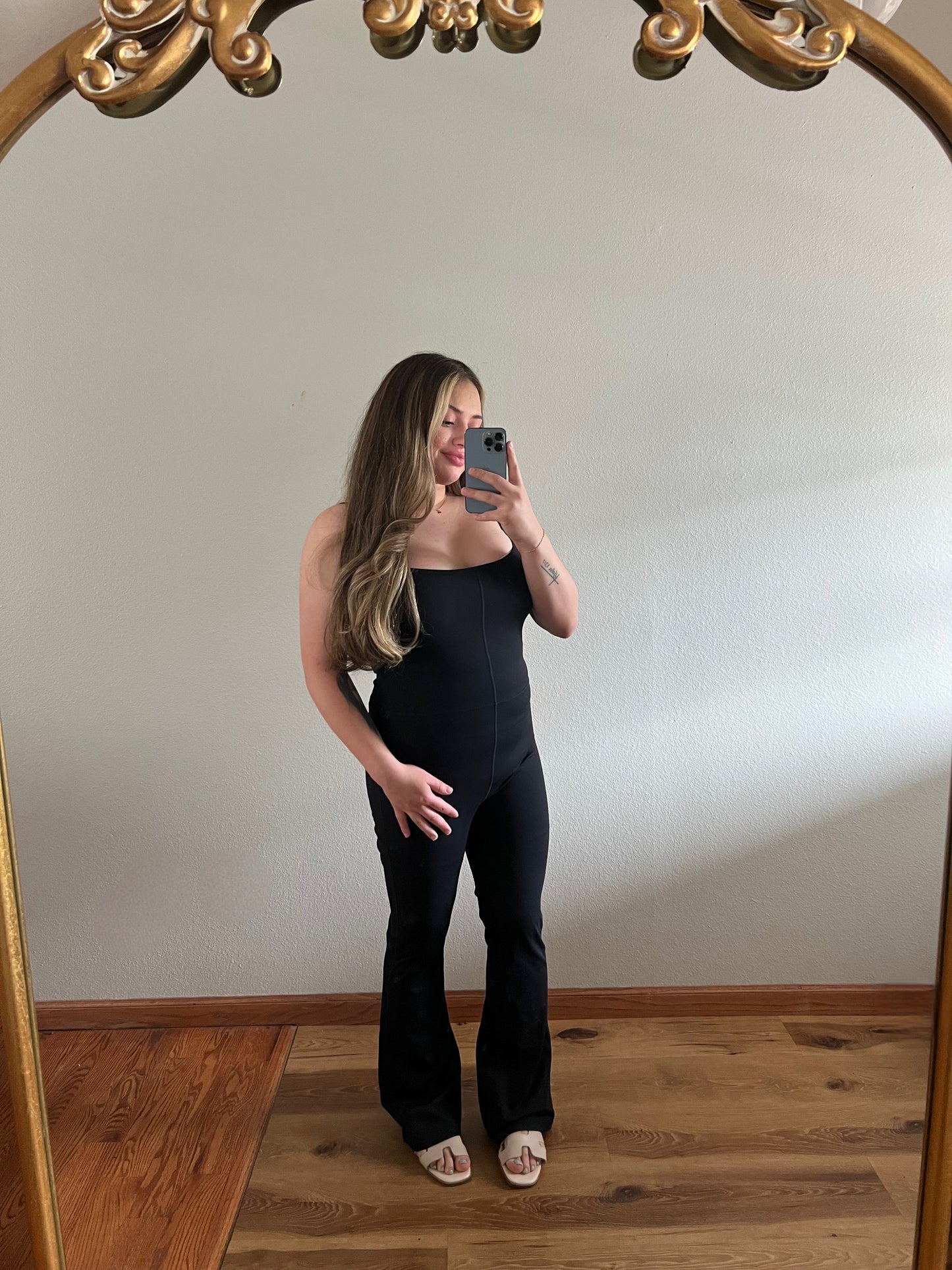 Black Workout Jumpsuit