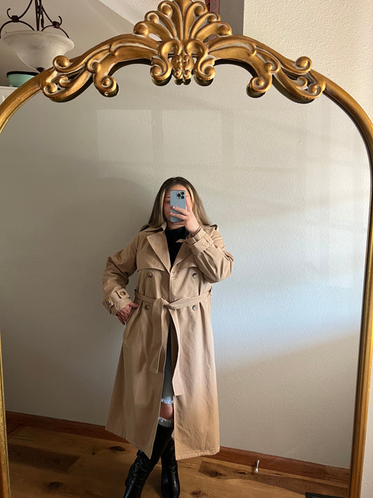 Nutmeg Trench Coat