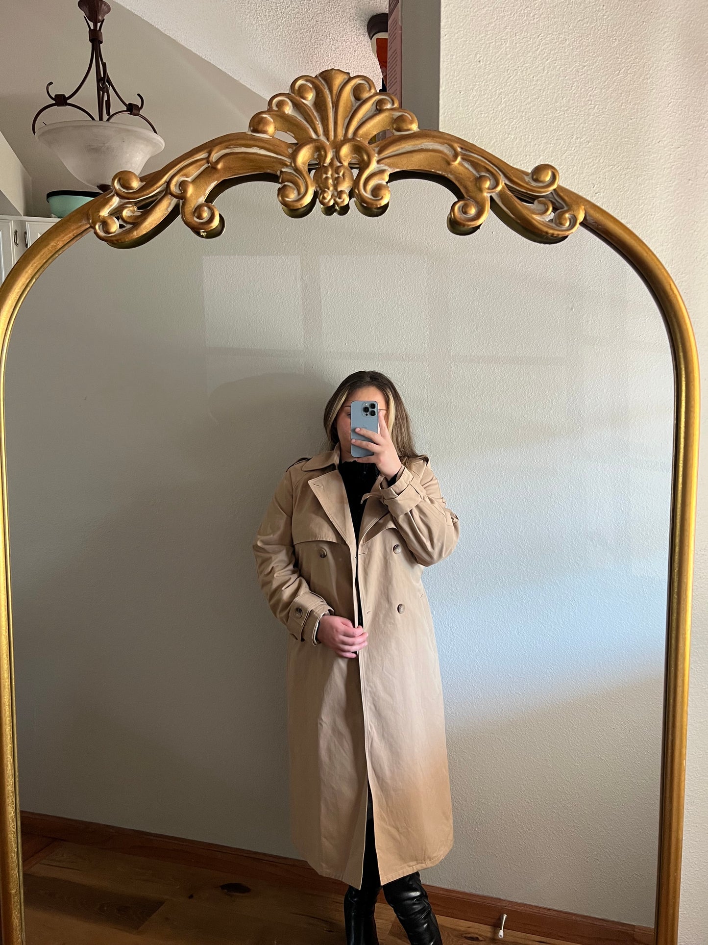 Nutmeg Trench Coat