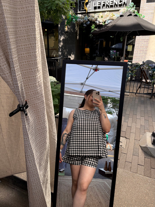 Gingham set